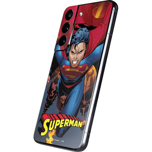 DC Comics Superman Action Flying Pose Galaxy S22 Skin